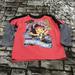 Disney Shirts & Tops | Disney Jake The Pirate Red Black Long Sleeve Tee Size 4 T | Color: Black/Red | Size: 4tb