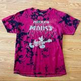 Disney Shirts | Disney Mickey Mouse Rock N Roll Tee Size Medium Nwot | Color: Purple/Red | Size: M