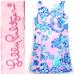 Lilly Pulitzer Dresses | Lily Pulitzer Pink With Blue Aqua Seashells Sleeveless Dress | Color: Blue/Pink | Size: 14g