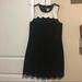 J. Crew Dresses | J. Crew Black And White Scalloped Sleeveless Business Casual/Professional Dress | Color: Black/White | Size: 2