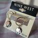 Nine West Jewelry | Hoop And Disc Earrings | Color: Gray/Silver | Size: Os