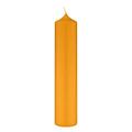 Kopschitz Kerzen Altarkerzen 10% BW Anteil (Bienenwachs Kerzen) Honig Natur 200 x Ø 90 mm, 4 Stück, Kerzen mit Dornbohrung