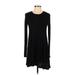 AZ3 inc. Casual Dress - Sweater Dress: Black Dresses - Women's Size X-Small