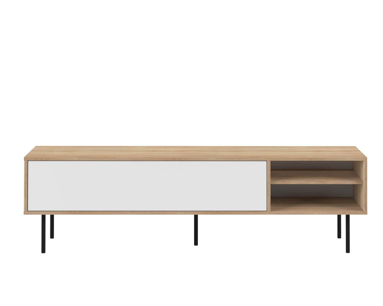 TemaHome »Ampere« TV-Schrank Weiß mit Eiche 165x48x40 cm