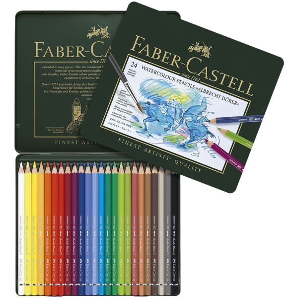 Faber-Castell 24er-Etui Aquarellstift »Albrecht Dürer« braun Image