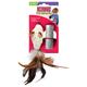 KONG Feather Mouse Cat Toy with Catnip