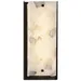 Justice Design Group Alabaster Rocks Carmel Outdoor LED Wall Sconce - ALR-7652W-DBRZ