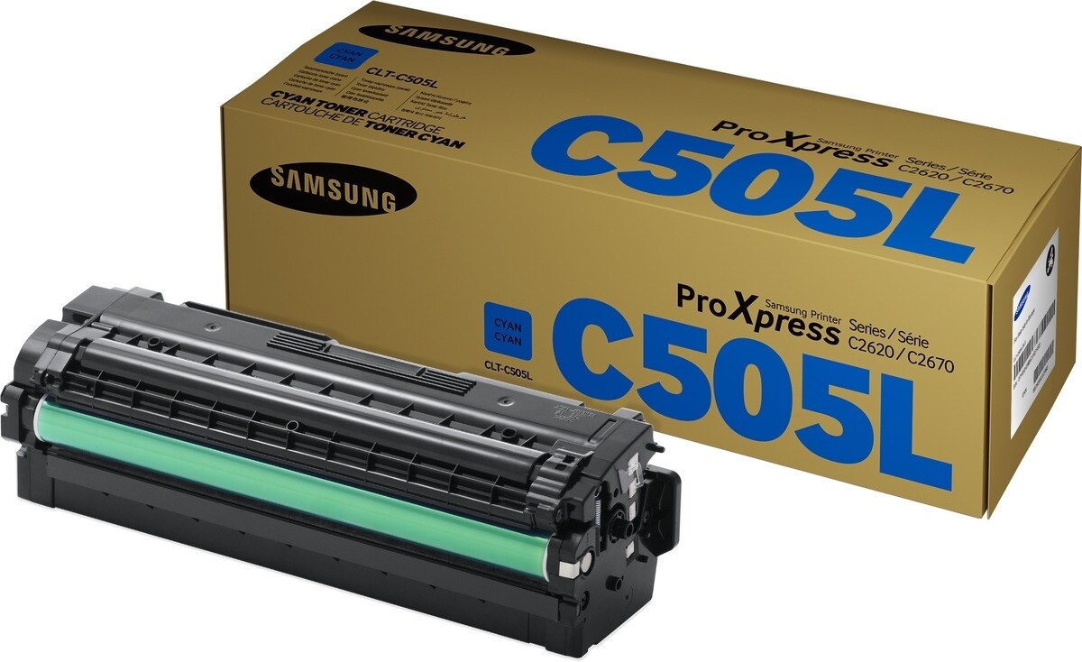 HP Samsung Toner CLT-C505L cyan (ca. 3.500 Seiten) Image