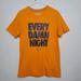 Nike Shirts | Nike Sportswear Every Damn Night Slim Fit T Shirt Size Large | Color: Yellow | Size: L