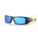 Oakley OO9014 Gascan Sunglasses - Men's LAR Matte Black Frame Prizm Sapphire Lens Asian Fit 60 OO9014-9014A3-60