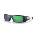 Oakley OO9014 Gascan Sunglasses - Men's NYJ Matte Black Frame Prizm Jade Lens Asian Fit 60 OO9014-9014A8-60