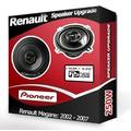 Megane Speaker upgrade Front Door Pioneer car speakers 5.25" 13cm 250W 250W