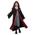 Harry Potter Hermione Granger Deluxe Girls Costume, Black & Red, Kids Size Large (10-12)