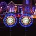 SolarEra 2 PCS Solar Firework Light 180 LED Multi Color Outdoor Firework Solar Garden Decorative Lights For Walkway Pathway Backyard Christmas Decoration Parti | Wayfair