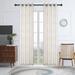 House of Hampton® Meza Ikat Sheer Grommet Single Curtain Panel Polyester in White | 95 H in | Wayfair 1CD778F374614F648C6BC5677ACDC051