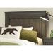 Union Rustic Sunnyvale Panel Headboard Wood in Brown/Gray | 52 H x 42.88 W x 2.75 D in | Wayfair 54DBD2D3578F4B20B3D3E6CC8315D4F6