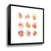 Rosdorf Park Pale Rose Blooms II Gallery Wrapped Canvas in Pink | 14 H x 14 W x 1.5 D in | Wayfair BF499A5A3AF245DE932644ED6A75383C