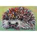 Loon Peak® Colorful Hedgehog I by Carolee Vitaletti - Wrapped Canvas Print Canvas in White | 24 H x 36 W x 1.25 D in | Wayfair