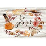 The Holiday Aisle® Grateful Thanksgiving I Metal | 32 H x 48 W x 1.25 D in | Wayfair AA6640E013A04EBDA9711A2BB8C0FC9D