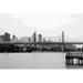 Latitude Run® NY Scenes VI Canvas in Black/White | 20 H x 30 W x 1.25 D in | Wayfair BB0CE35B8311480291CBF0214678B18E