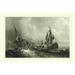 Longshore Tides Ships At Sea II Canvas | 20 H x 30 W x 1.25 D in | Wayfair F223CF8554294441AC176D71342F0930