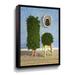 Red Barrel Studio® Family Tree By Cynthia Decker Gallery Wrapped Floater-Framed Canvas Canvas, Metal in Blue/Green | 14 H x 18 W x 1.5 D in | Wayfair