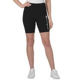 Champion Women's Authentic Graphic Bike Short (Size L) Black, Cotton,Spandex