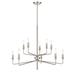 ELK Home Saginaw 72 Inch 10 Light Chandelier - 81529/5+5