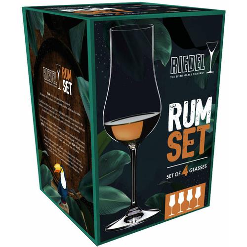 Rum Set, 4er Set, Rumgläser, Stielgläser, Rumglas, Schnapsglas, Kristallglas, 200 ml, 5515/11