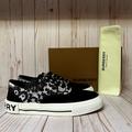 Burberry Shoes | Burberry Skate L Lace Sneaker Black/White 40 / 10 | Color: Black/White | Size: 10