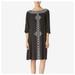 Anthropologie Dresses | Avec Les Filles Embroidered Off-The-Shoulder Dress | Color: Black | Size: Xs