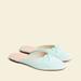 J. Crew Shoes | J.Crew Zoe Suede Mule In Mint Green (Light Sage) New In Box Nib Sz 10.5 | Color: Green | Size: 10.5