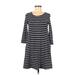 Gap Casual Dress - A-Line: Blue Print Dresses - Women's Size X-Small