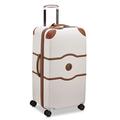 Delsey Chatelet Air 2.0 4-Wheel Trolley 80 cm, Angora (White), Standard Size, Sports