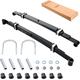 10L0L Golf Buggy Leaf Spring Kit,with Bushings & Sleeves Golf Cart Rear Leaf Spring Fits Golf Cart Club Car Precedent Gas & Electric 2004-Up,OEM 102509301,102513001