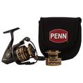 PENN Battle Spinning Reel Kit, Size 3000, Includes Reel Cover and Spare Anodized Aluminum Spool, Right/Left Handle Position, HT-100 Front Drag System