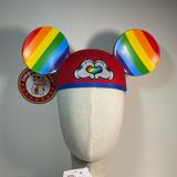 Disney Accessories | Disney Parks Rainbow Mickey Ears Hat | Color: Red/Yellow | Size: Os