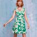 Anthropologie Dresses | Anthropologie Maeve Emma Dress | Color: Cream/Green | Size: 2