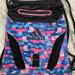Adidas Bags | Adidas Drawstring Backpack | Color: Black/Purple | Size: 18x14
