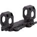 American Defense Manufacturing Dual Ring Scope Mount Straight Up Low Version for Bolt Guns and the need to bring Close to the Barrel 1in Rings Black