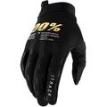 100% iTrack Bicycle Gloves, black, Size L