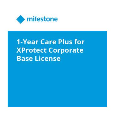 Milestone 1-Year Care Plus for XProtect Corporate Base License YXPCOBT