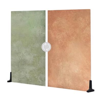 V-FLAT WORLD Duo-Board Double-Sided Background (French Clay / Terra-Cotta Blush, 30 x 40 00820L