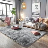 Gray 2.5 in Area Rug - Everly Quinn Gennine Handmade Shag Faux Sheepskin Area Rug/Faux Fur | 2.5 D in | Wayfair C6BFF6D932804CAC955651812884C4BC