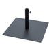 Arlmont & Co. Lytchett Steel Free Standing Umbrella Base Steel in Black | 14 H x 24.6 W x 24.6 D in | Wayfair AD63A3012A8B4DC2B7FE4B36126878E0