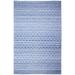 "Liora Manne Hudson Bubble Stripe Indoor/Outdoor Rug Blue 3'6"" x 5'6"" - Trans Ocean HDS46774203"