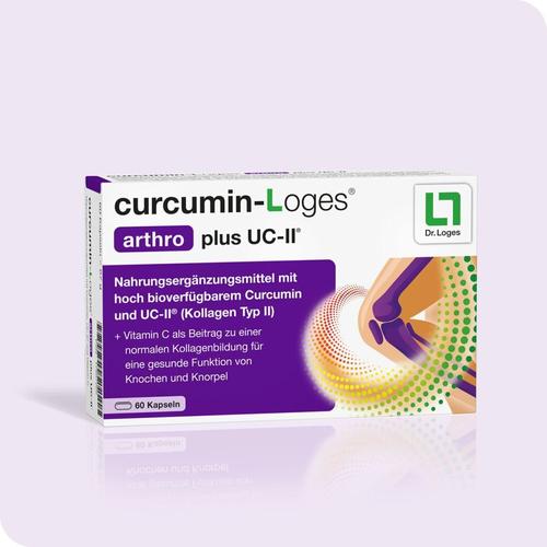 Curcumin-Loges arthro plus Uc-Ii Kapseln 60 St