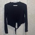 Lululemon Athletica Tops | Lululemon Wrap Top | Color: Black | Size: S