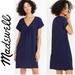 Madewell Dresses | Madewell Moment Shift Dress | Color: Blue | Size: S