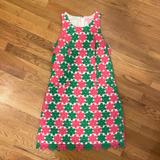 Lilly Pulitzer Dresses | Lilly Pulitzer Truly Petal Sheath Dress, Size 2. Sleeveless. Gently Used. | Color: Green/Pink | Size: 2